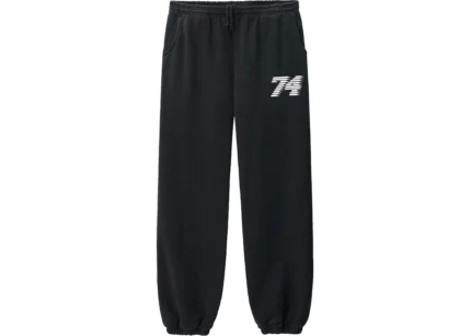 74IsWar Black Collegiate Sweats