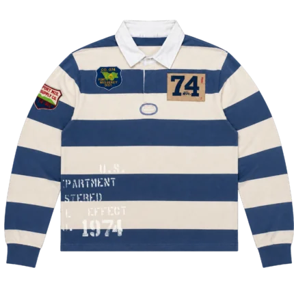 74IsWar Blue Polo Rugby