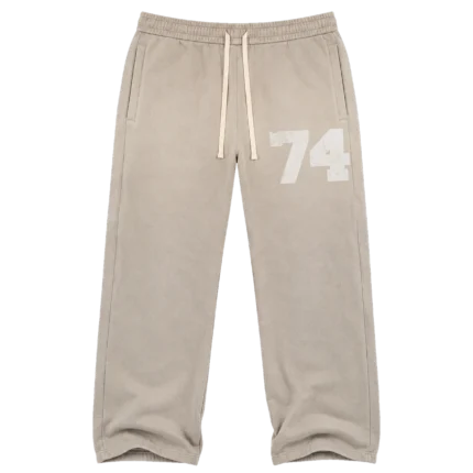 74IsWar Gray Collegiate Sweatpants