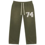74IsWar Green Collegiate Sweatpants