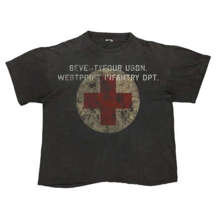74IsWar Infantry Black Tee
