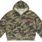 74IsWar Camo Militant Zip Up
