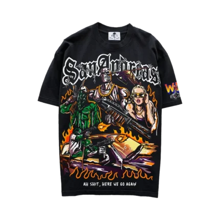 74iswar Ceej T-Shirt – Black