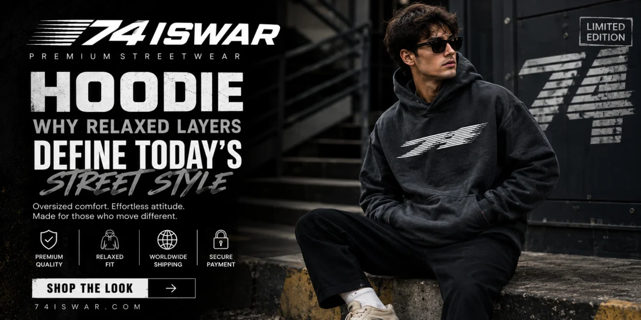 74iswar Hoodie Why Relaxed Layers Define Today’s Street Style