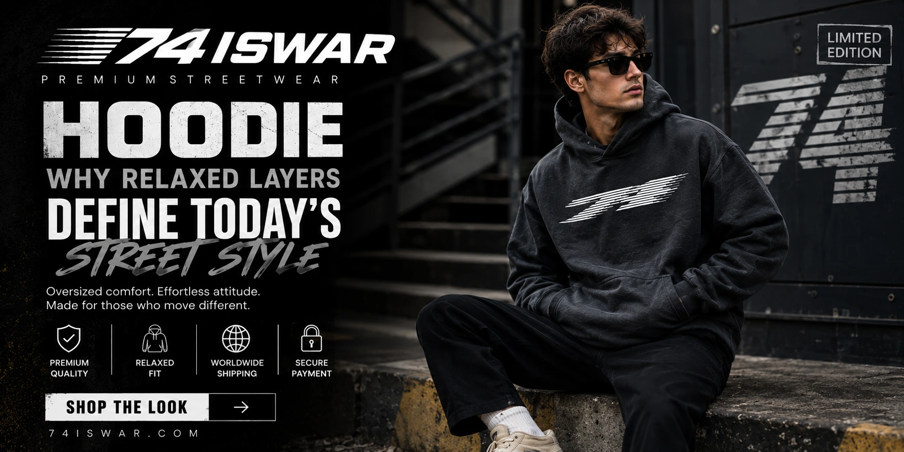 74iswar Hoodie Why Relaxed Layers Define Today’s Street Style