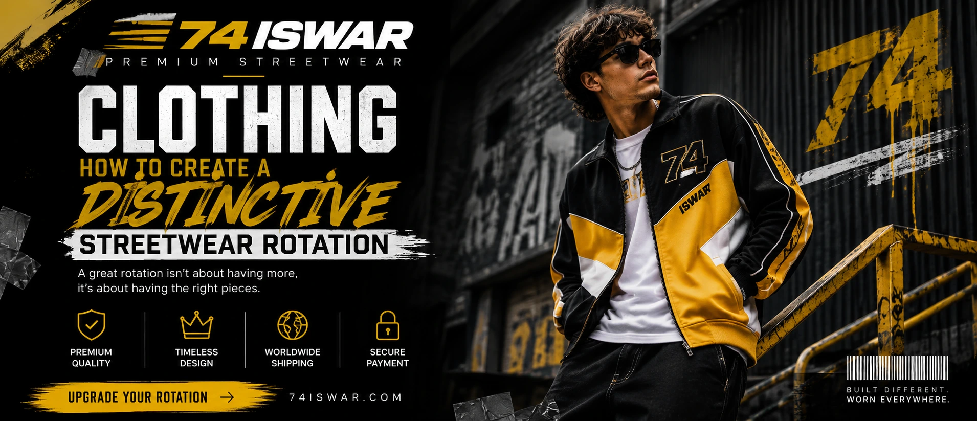 74iswar Clothing How to Create a Distinctive Streetwear Rotation