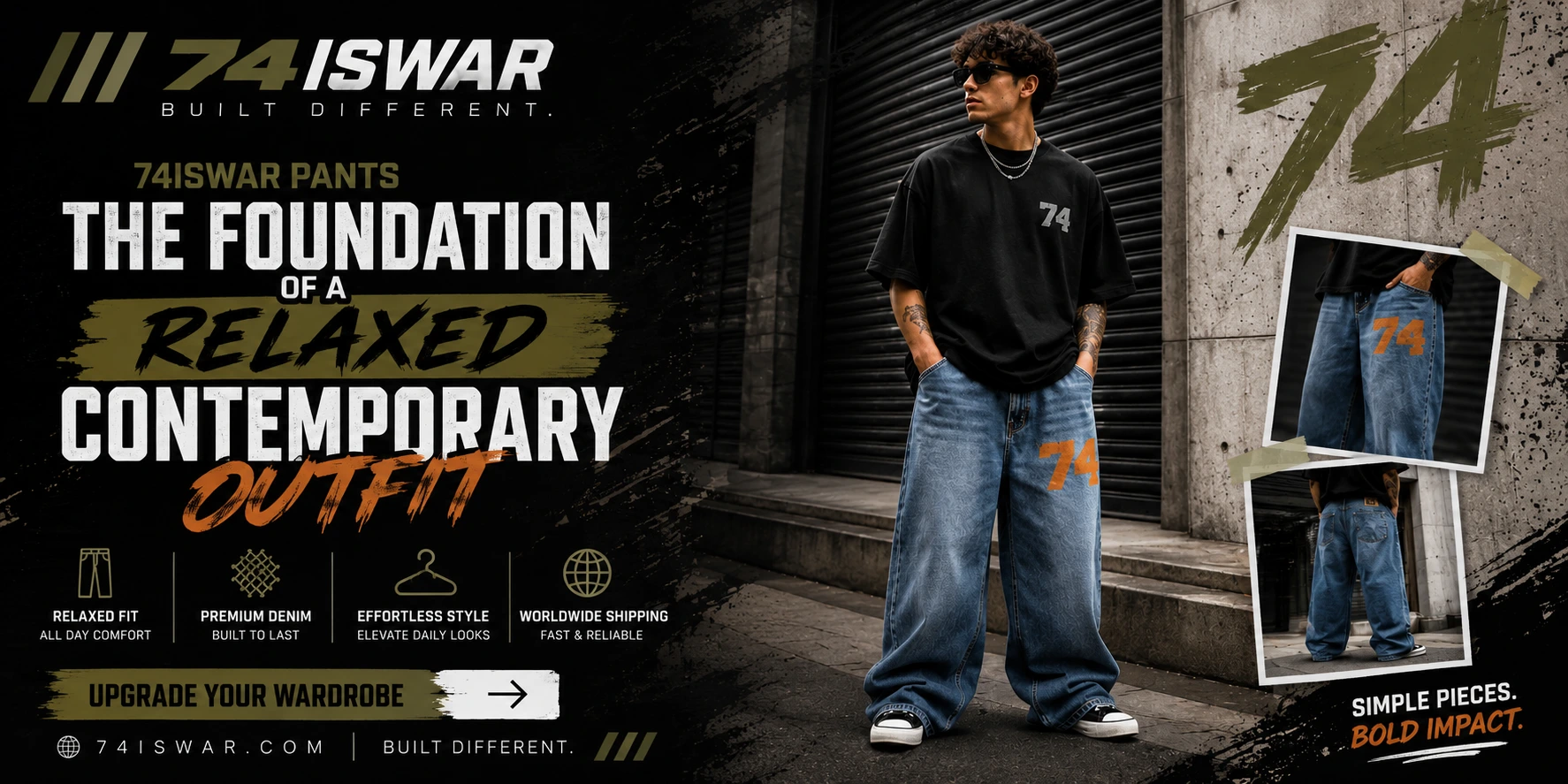 74iswar Pants The Foundation of a Relaxed Contemporary Outfit