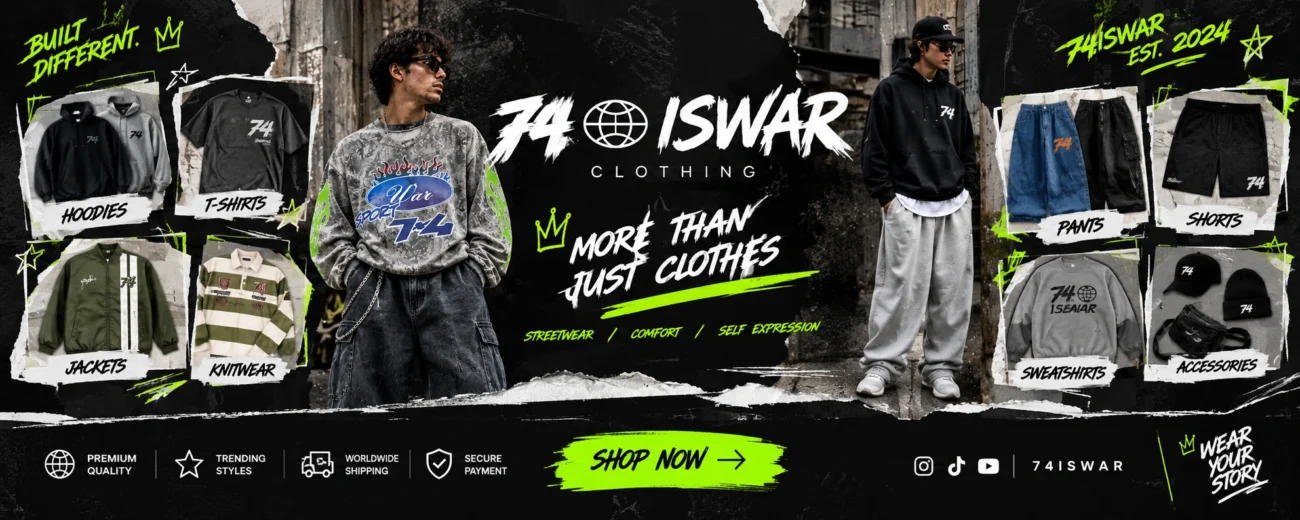 74iswar Clothing: Styling Contrasts That Make Streetwear Stand Out