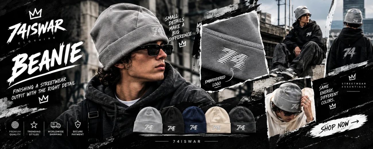 74iswar Beanie Finishing a Streetwear Outfit With the Right Detail