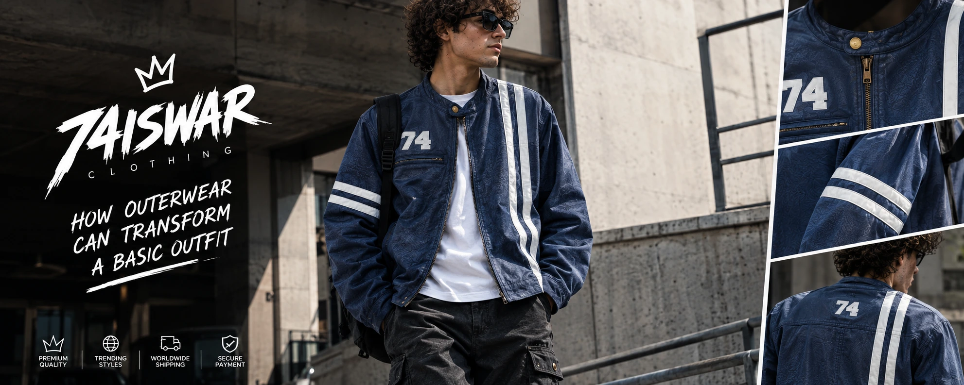 74iswar Jacket: How Outerwear Can Transform a Basic Outfit