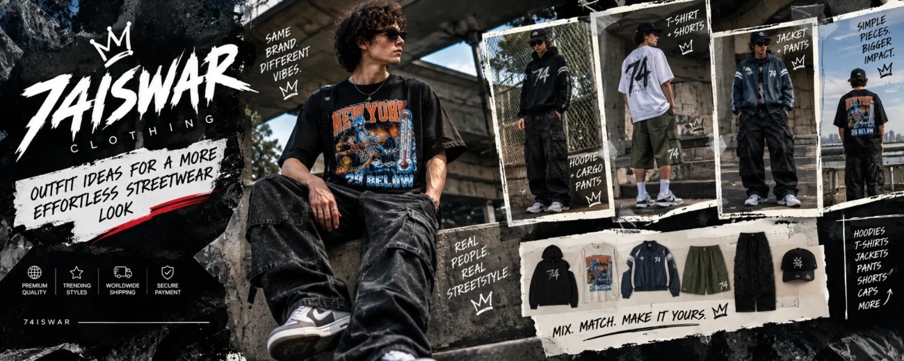74iswar Clothing: Outfit Ideas for a More Effortless Streetwear Look