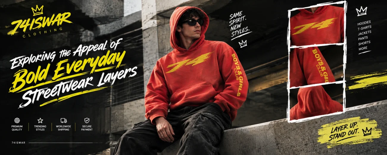 74iswar Hoodie: Exploring the Appeal of Bold Everyday Layers
