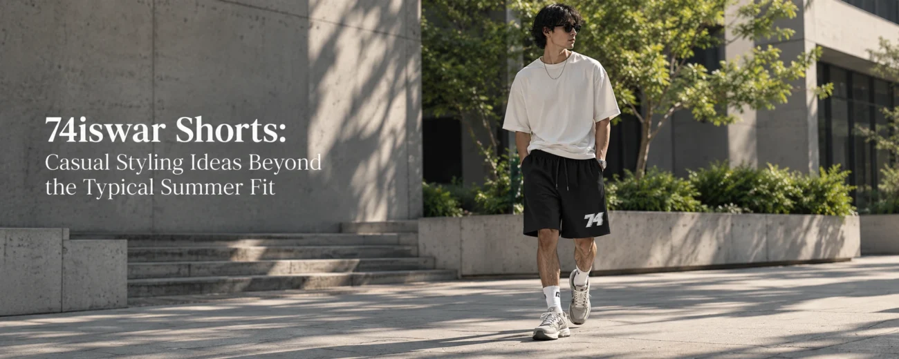 74iswar Shorts: Casual Styling Ideas Beyond the Typical Summer Fit