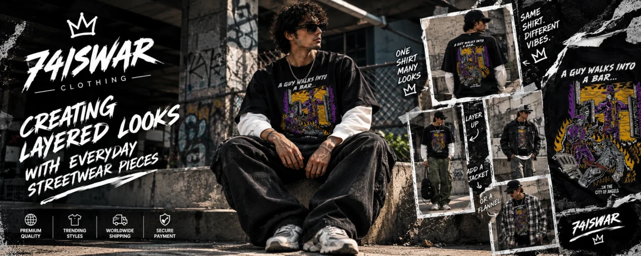 74iswar Shirt: Creating Layered Looks With Everyday Streetwear Pieces