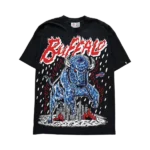 74iswar Buffalo Charge T-Shirt