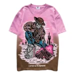 74iswar Coffee In The Morning Shirt – Pink